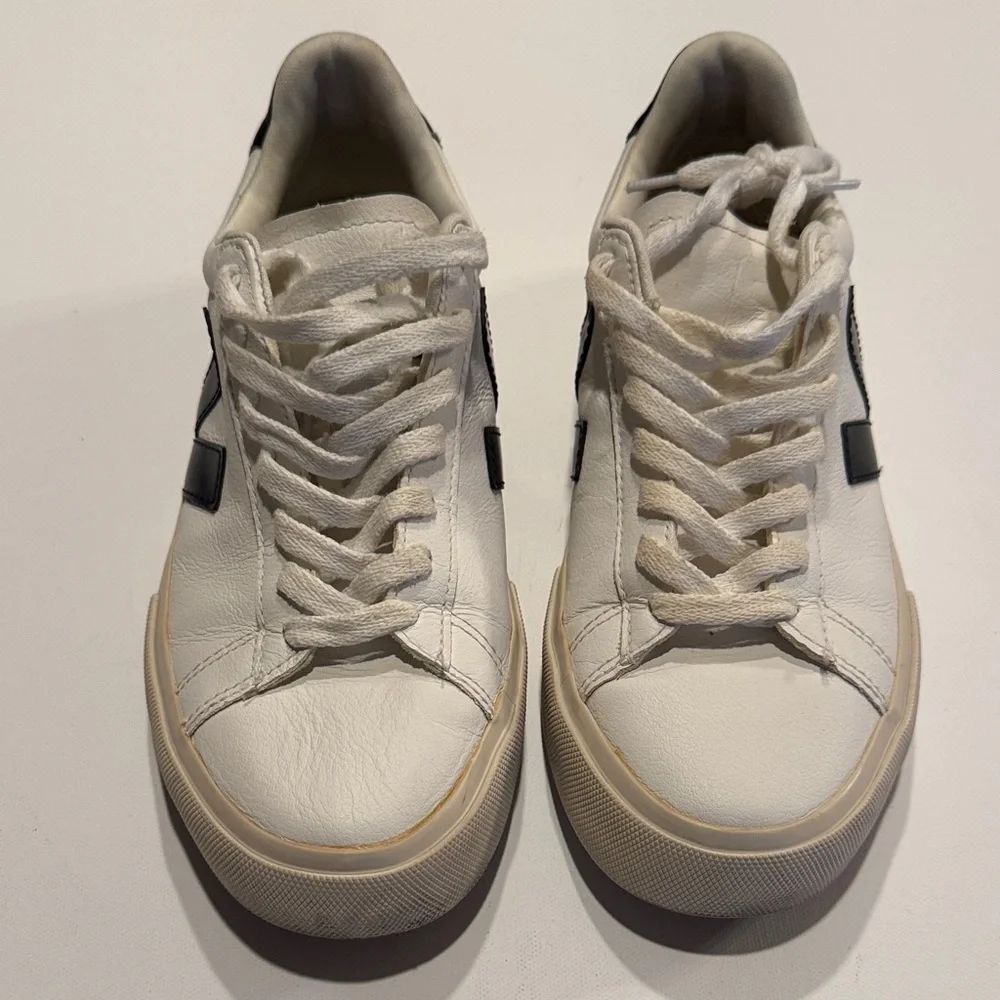 Veja White and Black Women's Sneakers